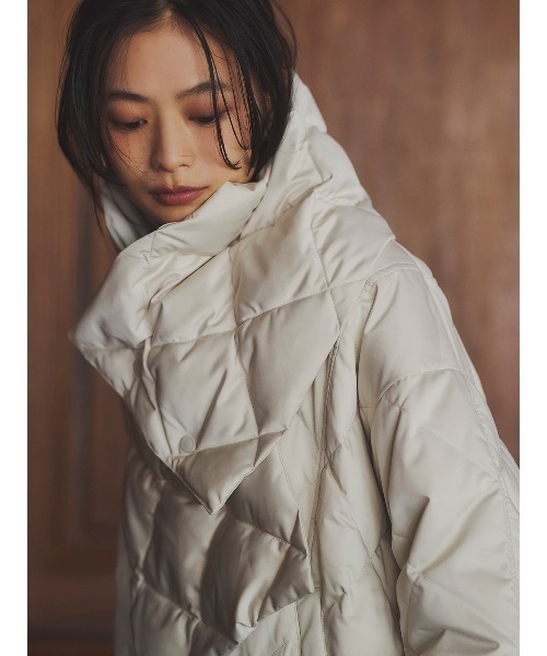 TAION×anuans】ストールセットミドルダウン（ダウンジャケット/コート