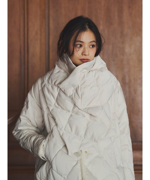 TAION×anuans】ストールセットミドルダウン（ダウンジャケット/コート