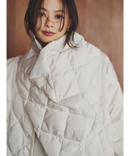 TAION×anuans】ストールセットミドルダウン（ダウンジャケット/コート