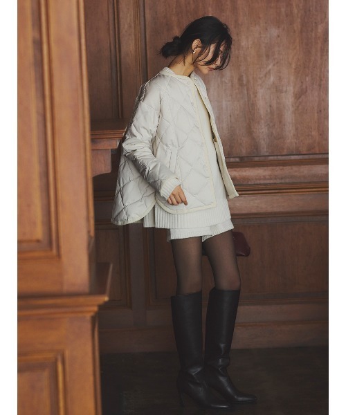 TAION×anuans】ストールセットミドルダウン（ダウンジャケット/コート