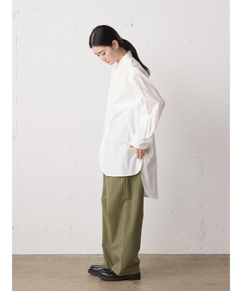 MidiUmi ワイドロングシャツ（シャツ/ブラウス）｜MidiUmi（ミディウミ