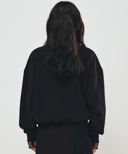 NICK&NICOLE（ニックアンドニコール）の「VOLUME NICOLE ROSE SWEATSHIRT_BLACK MINT（スウェット・レディース・その他・FREE）」の3枚目の写真