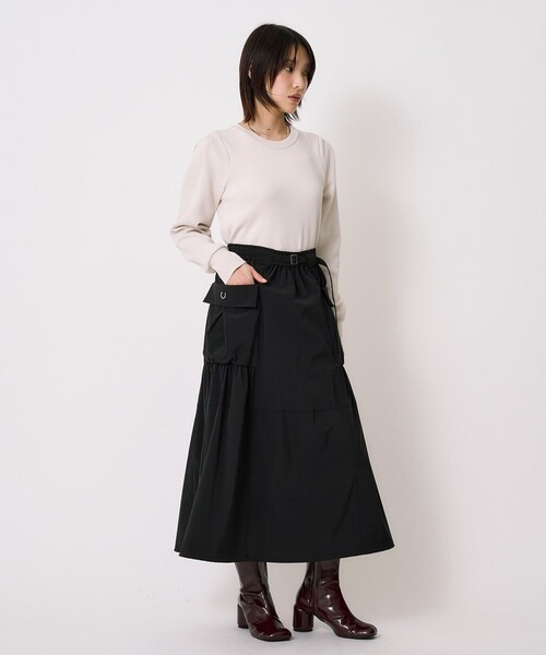 新作》ドロストバルーンスカート｜ウォッシャブル/撥水/秋服/冬服