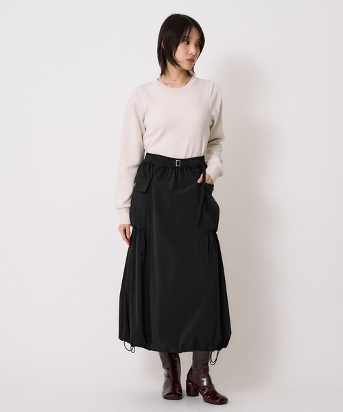 ドロストバルーンスカート ユナイテッドトウキョウ UNITED TOKYO（ユナイテッドトウキョウ）の「ドロストバルーンスカート