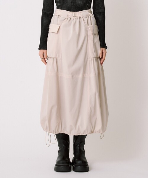 ドロストバルーンスカート ユナイテッドトウキョウ セール】ドロストバルーンスカート｜ウォッシャブル/撥水/秋服/冬服