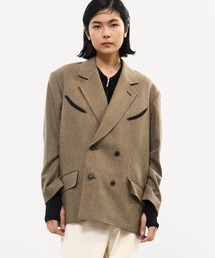 TOGA ARCHIVES/トーガアーカイブス】Puff shoulder jacket/パフ