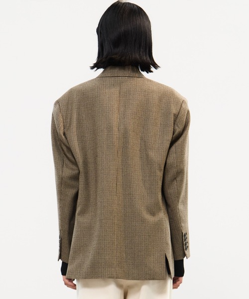 TOGA PULLA/トーガプルラ】Wool check jacket/ウールチェック