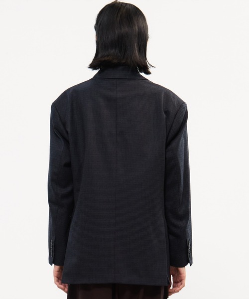 TOGA PULLA/トーガプルラ】Wool check jacket/ウールチェック