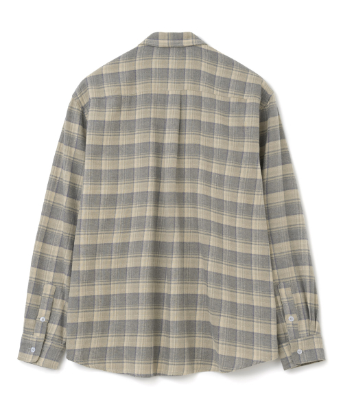 Millo Archive（ミロ アーカイブ）の「オンブレチェックシャツ[ベージュ]（シャツ/ブラウス・メンズ・その他・MEDIUM/LARGE/X-LARGE）」の5枚目の写真