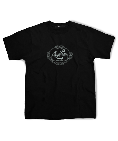 ESCAPEFROM(エスケープフロム)の「グレー ロープ Tシャツ ブラック(Tシャツ/カットソー・レディース・その他・SMALL/MEDIUM/LARGE)」の1枚目の写真