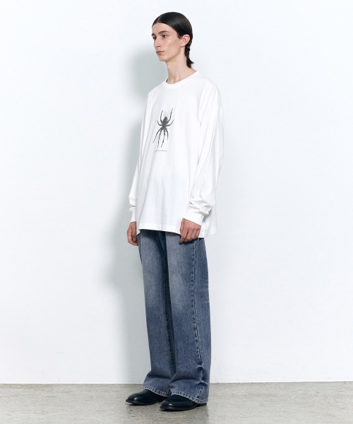 INSILENCE(インサイロンス)の「スパイダー ロングスリーブ OFF WHITE(Tシャツ/カットソー・レディース・その他・SMALL/MEDIUM/LARGE)」の3枚目の写真