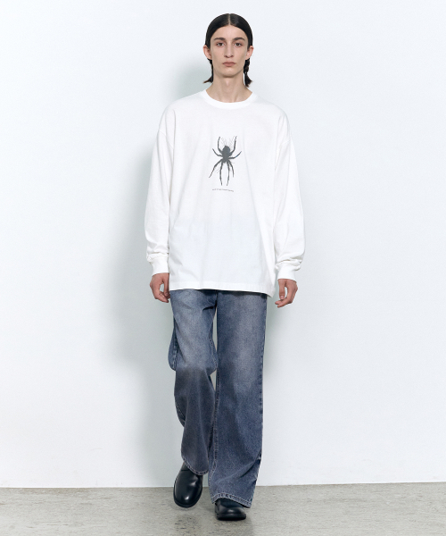 INSILENCE(インサイロンス)の「スパイダー ロングスリーブ OFF WHITE(Tシャツ/カットソー・レディース・その他・SMALL/MEDIUM/LARGE)」の5枚目の写真