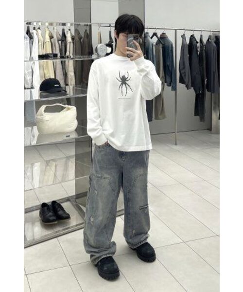 INSILENCE(インサイロンス)の「スパイダー ロングスリーブ OFF WHITE(Tシャツ/カットソー・レディース・その他・SMALL/MEDIUM/LARGE)」の8枚目の写真