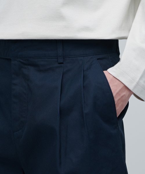 MUSINSA STANDARD（ムシンサスタンダード）の「コットングルカショーツ [ネイビー]（その他パンツ・メンズ・その他・38/30/27/28/29/31/32/33/34/36）」の6枚目の写真