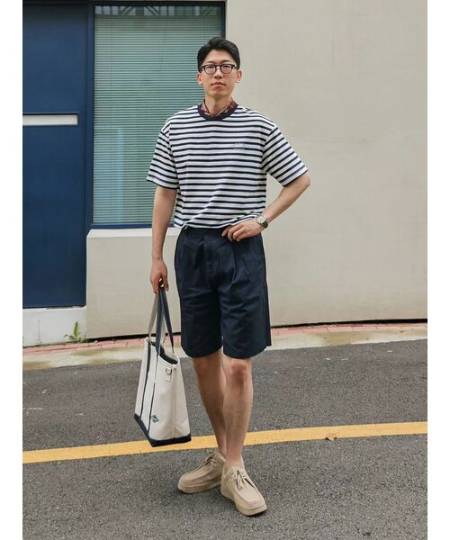 MUSINSA STANDARD（ムシンサスタンダード）の「コットングルカショーツ [ネイビー]（その他パンツ・メンズ・その他・38/30/27/28/29/31/32/33/34/36）」の10枚目の写真