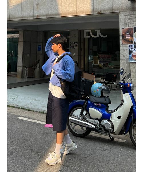 MUSINSA STANDARD（ムシンサスタンダード）の「コットングルカショーツ [ネイビー]（その他パンツ・メンズ・その他・38/30/27/28/29/31/32/33/34/36）」の11枚目の写真