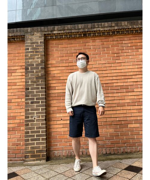 MUSINSA STANDARD（ムシンサスタンダード）の「コットングルカショーツ [ネイビー]（その他パンツ・メンズ・その他・38/30/27/28/29/31/32/33/34/36）」の12枚目の写真