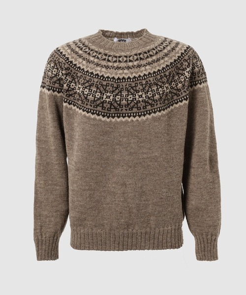 Harley of Scotland」NORDIC PATTERN KNIT（ニット/セーター）｜eYe