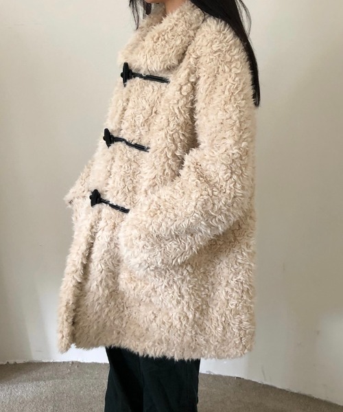 オーバーサイズボアコート