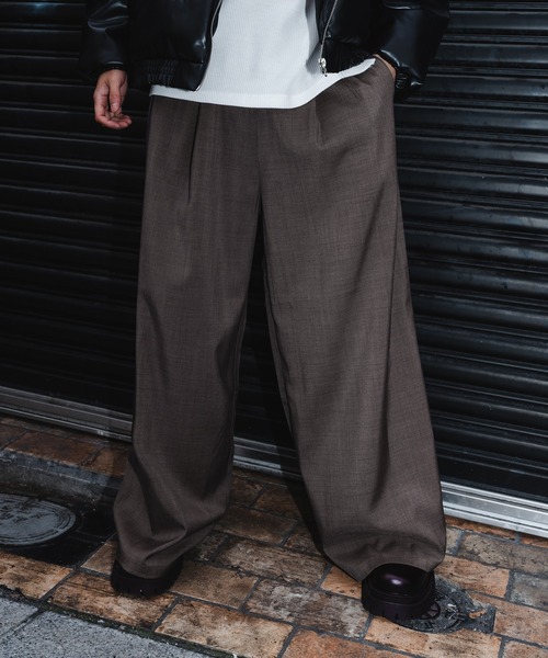 improves(インプローブス)の「リラックス イージーパンツ(スラックス・メンズ・ブラウン/ベージュ/チャコール/ブラック・LARGE/MEDIUM)」の10枚目の写真
