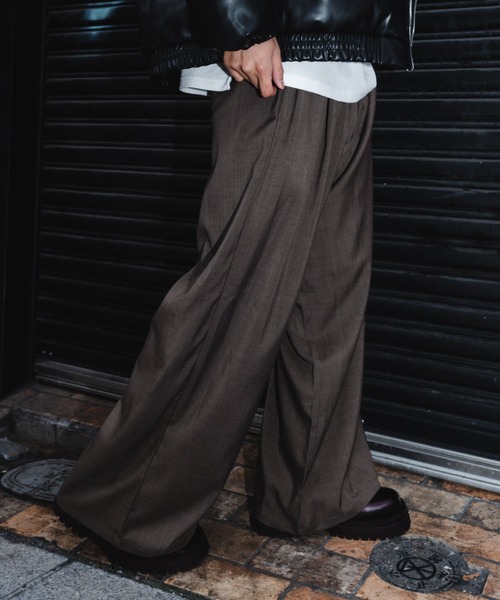 improves(インプローブス)の「リラックス イージーパンツ(スラックス・メンズ・ブラウン/ベージュ/チャコール/ブラック・LARGE/MEDIUM)」の11枚目の写真