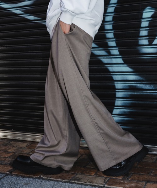improves(インプローブス)の「リラックス イージーパンツ(スラックス・メンズ・ブラウン/ベージュ/チャコール/ブラック・LARGE/MEDIUM)」の19枚目の写真