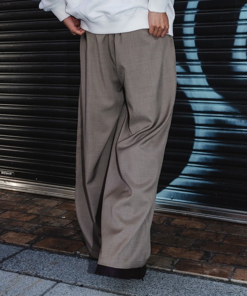 improves(インプローブス)の「リラックス イージーパンツ(スラックス・メンズ・ブラウン/ベージュ/チャコール/ブラック・LARGE/MEDIUM)」の20枚目の写真
