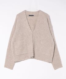 Right-on（ライトオン）の「【HONEYSUCKLE ROSE】ブークレニットカーディガン（カーディガン/ボレロ）」