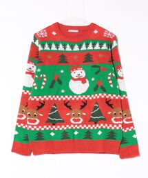 欧州航路（オウシュウコウロ）の「【欧州航路】スノーマンニットプルオーバー（ニット/セーター）」