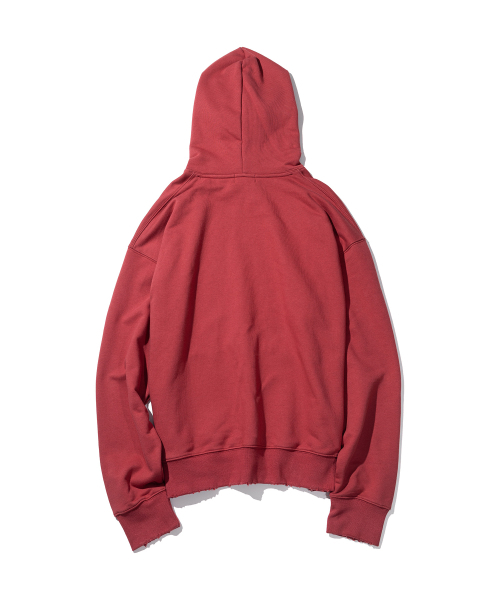 MASSNOUN（マスノウン）の「ディストロイドフードパーカー MFHHD005-BD（パーカー・レディース・その他・LARGE/MEDIUM）」の2枚目の写真