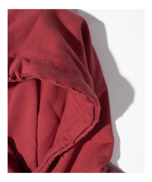 MASSNOUN（マスノウン）の「ディストロイドフードパーカー MFHHD005-BD（パーカー・レディース・その他・LARGE/MEDIUM）」の3枚目の写真