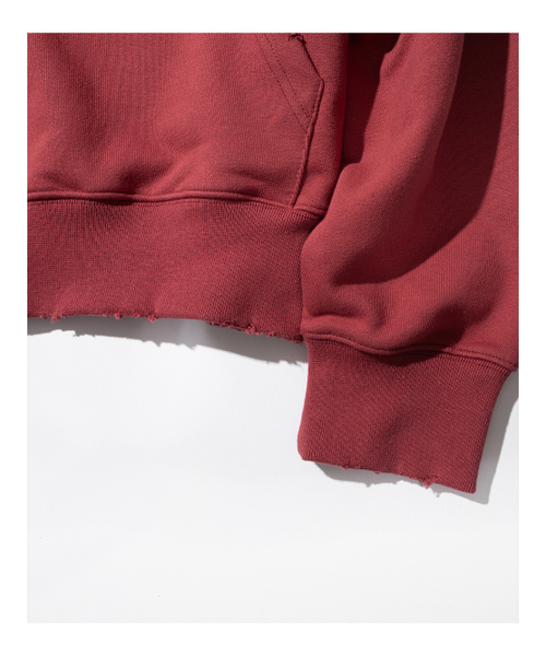 MASSNOUN（マスノウン）の「ディストロイドフードパーカー MFHHD005-BD（パーカー・レディース・その他・LARGE/MEDIUM）」の6枚目の写真