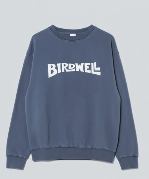 BIRDWELL(バードウェル)の「【BIRDWELL/バードウェル】WORDMARK PGM SWEATSHIRT-JP 日本別注 ピグメント加工 ブランドロゴ スウェット トレーナー(スウェット・メンズ・グレー/ブルー・SMALL/MEDIUM/LARGE/X-LARGE)」の7枚目の写真