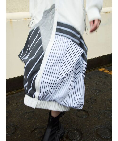 UN3D.（アンスリード）の「DECONSTRUCTION DOCKING OP / ディコンストラクションドッキングワンピース（ワンピース・レディース・ネイビー/その他1/ブラック・36/38）」の7枚目の写真