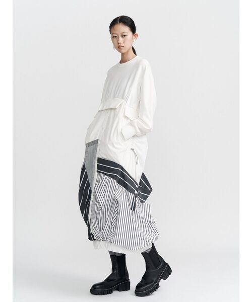 UN3D.（アンスリード）の「DECONSTRUCTION DOCKING OP / ディコンストラクションドッキングワンピース（ワンピース・レディース・ネイビー/その他1/ブラック・36/38）」の12枚目の写真