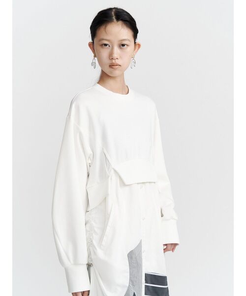 UN3D.（アンスリード）の「DECONSTRUCTION DOCKING OP / ディコンストラクションドッキングワンピース（ワンピース・レディース・ネイビー/その他1/ブラック・36/38）」の13枚目の写真