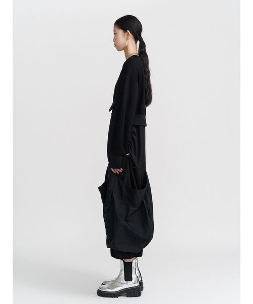 UN3D.（アンスリード）の「DECONSTRUCTION DOCKING OP / ディコンストラクションドッキングワンピース（ワンピース・レディース・ネイビー/その他1/ブラック・36/38）」の17枚目の写真