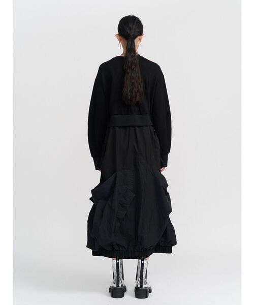 UN3D.（アンスリード）の「DECONSTRUCTION DOCKING OP / ディコンストラクションドッキングワンピース（ワンピース・レディース・ネイビー/その他1/ブラック・36/38）」の18枚目の写真