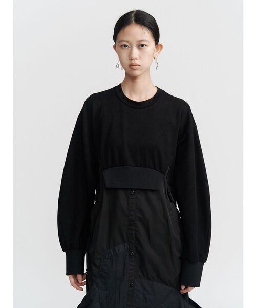 UN3D.（アンスリード）の「DECONSTRUCTION DOCKING OP / ディコンストラクションドッキングワンピース（ワンピース・レディース・ネイビー/その他1/ブラック・36/38）」の21枚目の写真