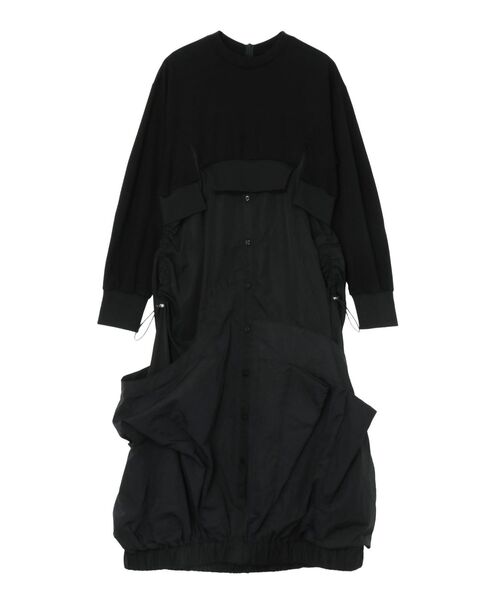 UN3D.（アンスリード）の「DECONSTRUCTION DOCKING OP / ディコンストラクションドッキングワンピース（ワンピース・レディース・ネイビー/その他1/ブラック・36/38）」の5枚目の写真