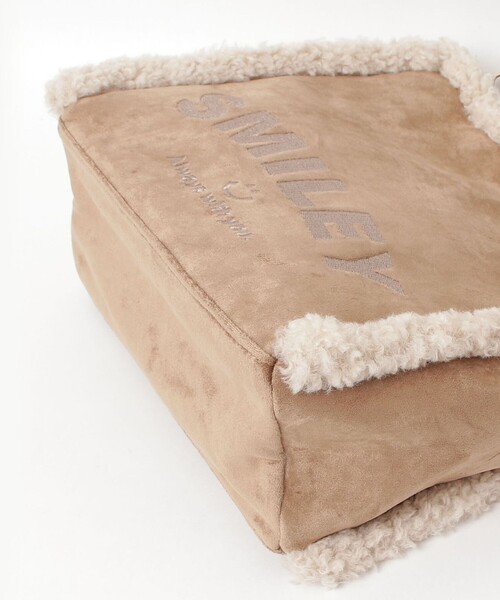 fredy emue（フレディエミュ）の「SMILEYエコファームートントートバッグ（ショルダーバッグ・レディース・キャメル/アイボリー・FREE）」の11枚目の写真