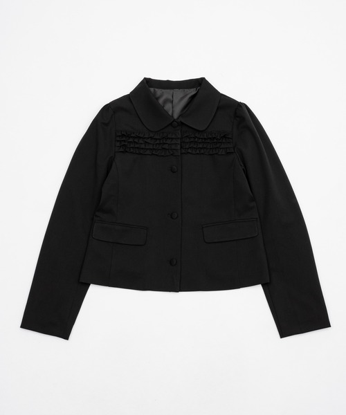 Frill compact jacket/フリルデザインコンパクトジャケット（その他