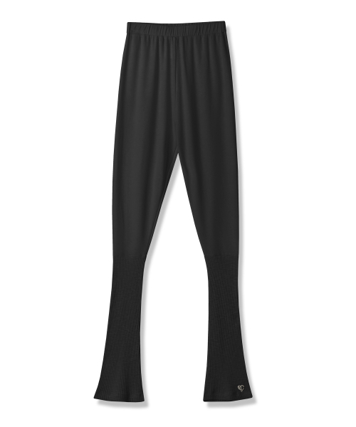 Vivacious（ビバシャス）の「Claire Bootscut Knit Pants - 4COL（その他パンツ・レディース・アイボリー/チャコール/ベージュ/ブラック・FREE）」の12枚目の写真