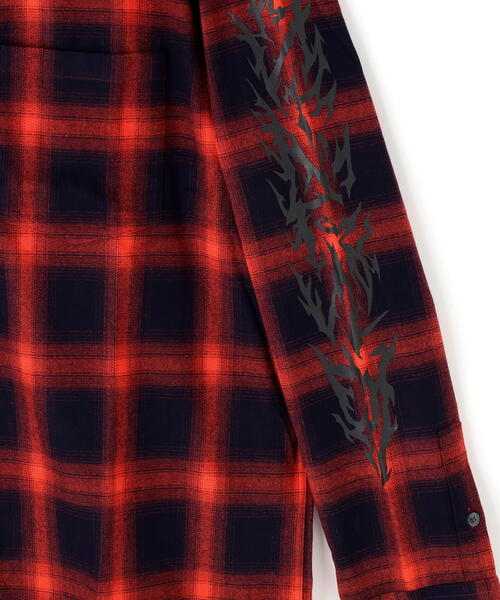 NOT4NERD/ノットフォーナード/N4ND Offshoot Flannel Shirt（シャツ