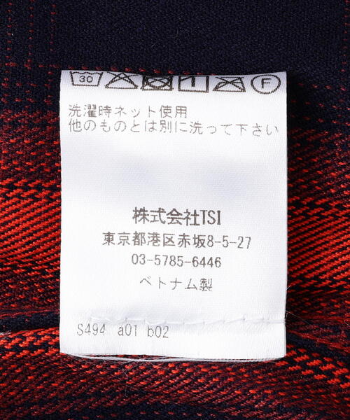 NOT4NERD(ノットフォーナード)の「NOT4NERD/ノットフォーナード/N4ND Offshoot Flannel Shirt(シャツ/ブラウス・メンズ・レッド/ブラック・L/M/XL)」の14枚目の写真