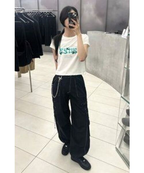 INSILENCE WOMEN(インサイレンスウーマン)の「スプリングボードTシャツ ホワイト(Tシャツ/カットソー・レディース・その他・SMALL)」の3枚目の写真