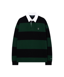 スモールCロゴラグビースウェット Green
