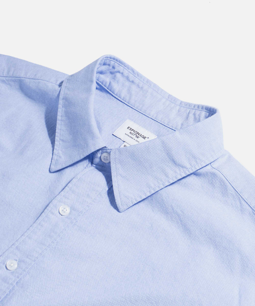 ESPIONAGE(エスピオナジ)の「Oxford Over Shirt Blue(シャツ/ブラウス・レディース・その他・MEDIUM/LARGE/X-LARGE)」の2枚目の写真