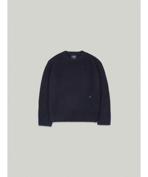 FOLNUA(フォルニュア)の「STEADY ROUND KNIT (NAVY)(ニット/セーター・レディース・その他・FREE)」の5枚目の写真