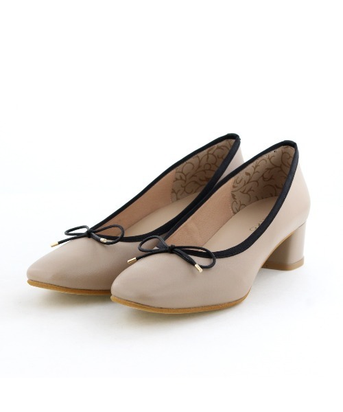 HIMIKO(ヒミコ)の「【HIMIKO】【撥水】4cmヒールバレエパンプス/661110(パンプス・レディース・シルバー/ブラック/ベージュ系その他/ピンク/ブラック系その他/レッド・21.5cm/22.0cm/22.5cm/23.0cm/23.5cm/24.0cm/24.5cm/25.0cm/25.5cm/26.0cm/26.5cm)」の17枚目の写真